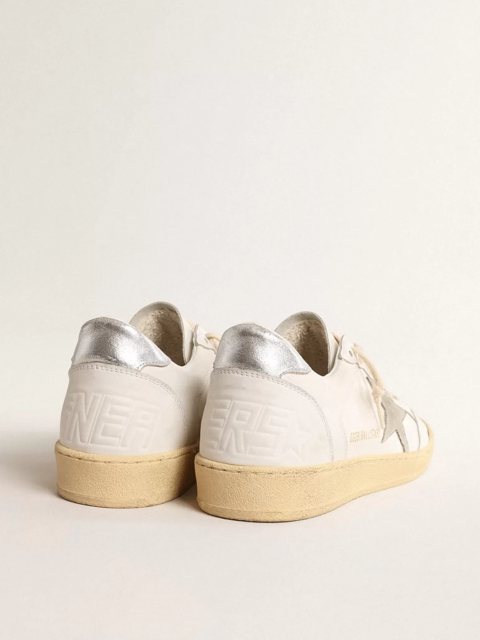 Best Ball Star com estrela de suede e talão de couro metálico MULHER Beachwear | Ball Star