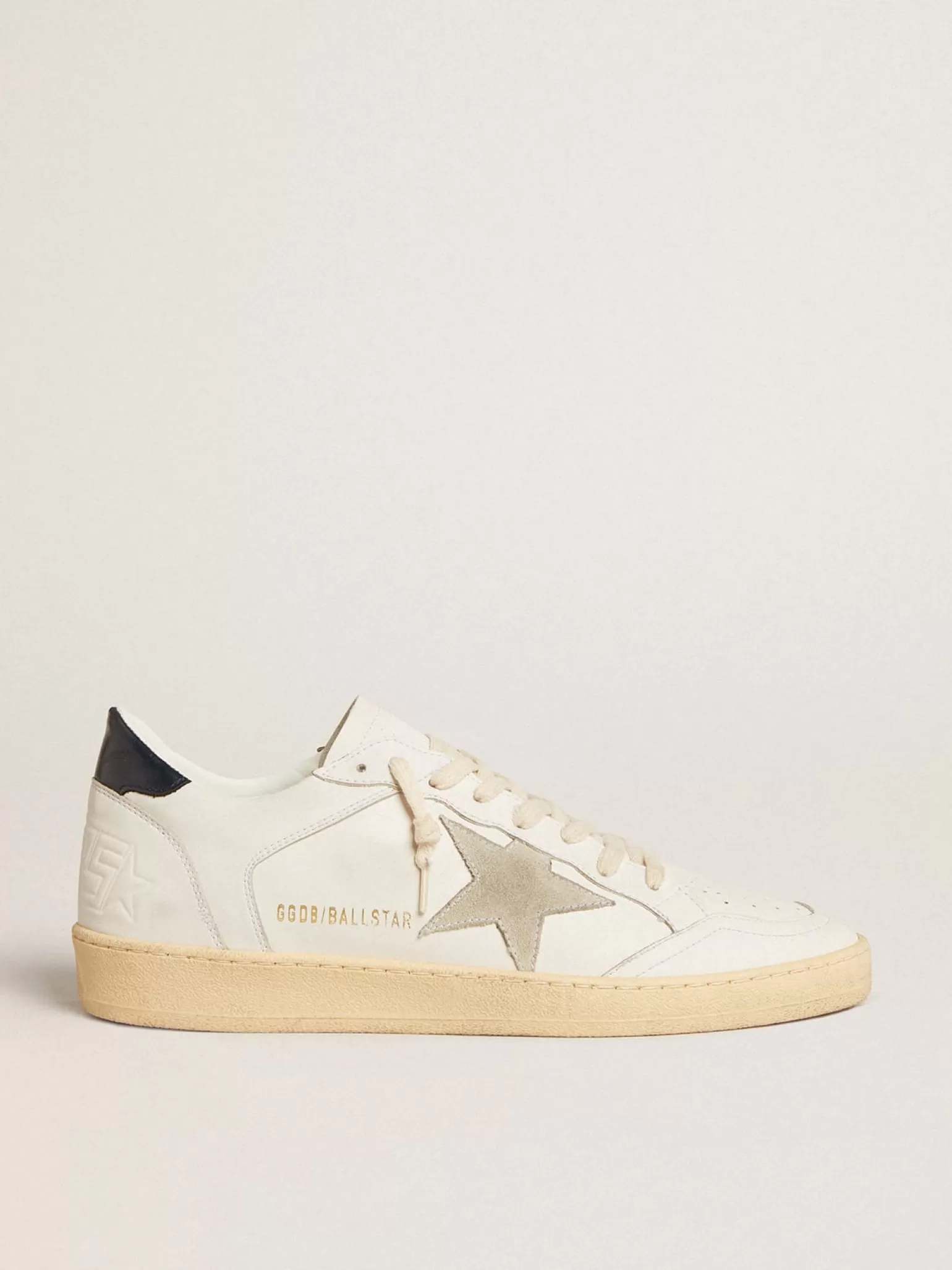 Cheap Ball Star com estrela de suede gelo e talão de couro azul Beachwear | Ball Star