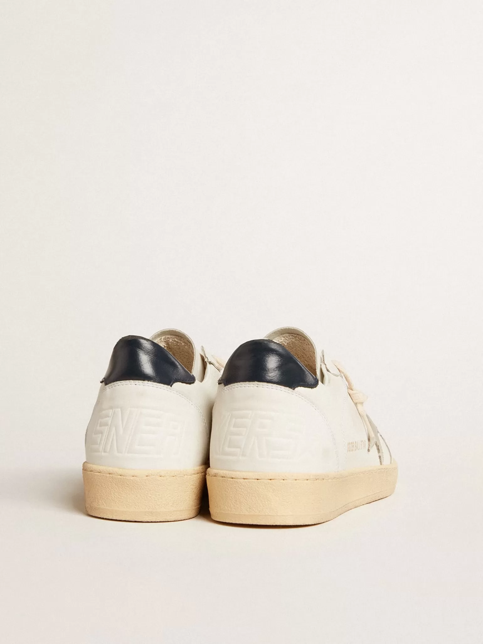Cheap Ball Star com estrela de suede gelo e talão de couro azul Beachwear | Ball Star