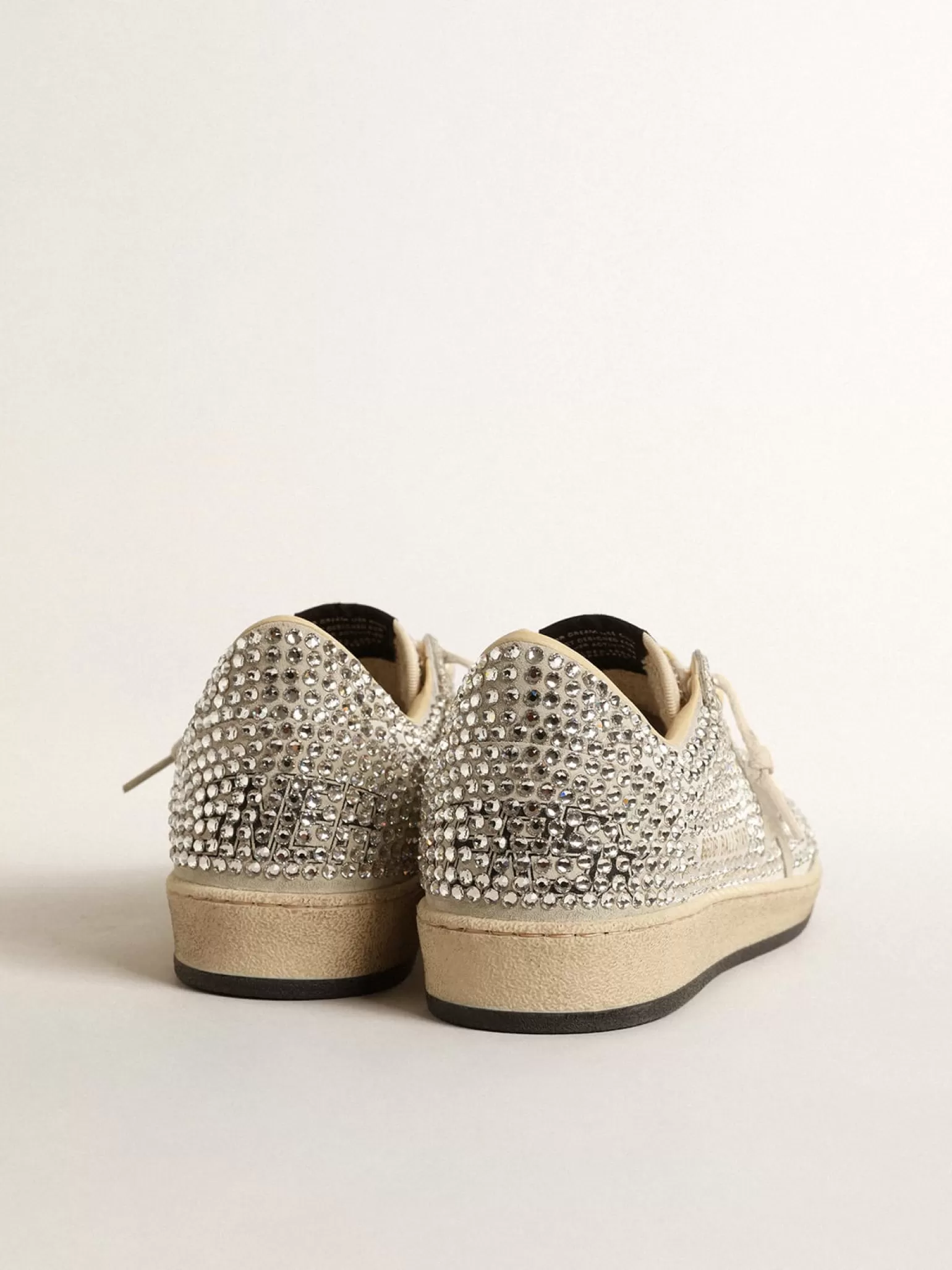 Cheap Ball Star LTD com cristais Swarovski e estrela de suede cinza MULHER Ball Star