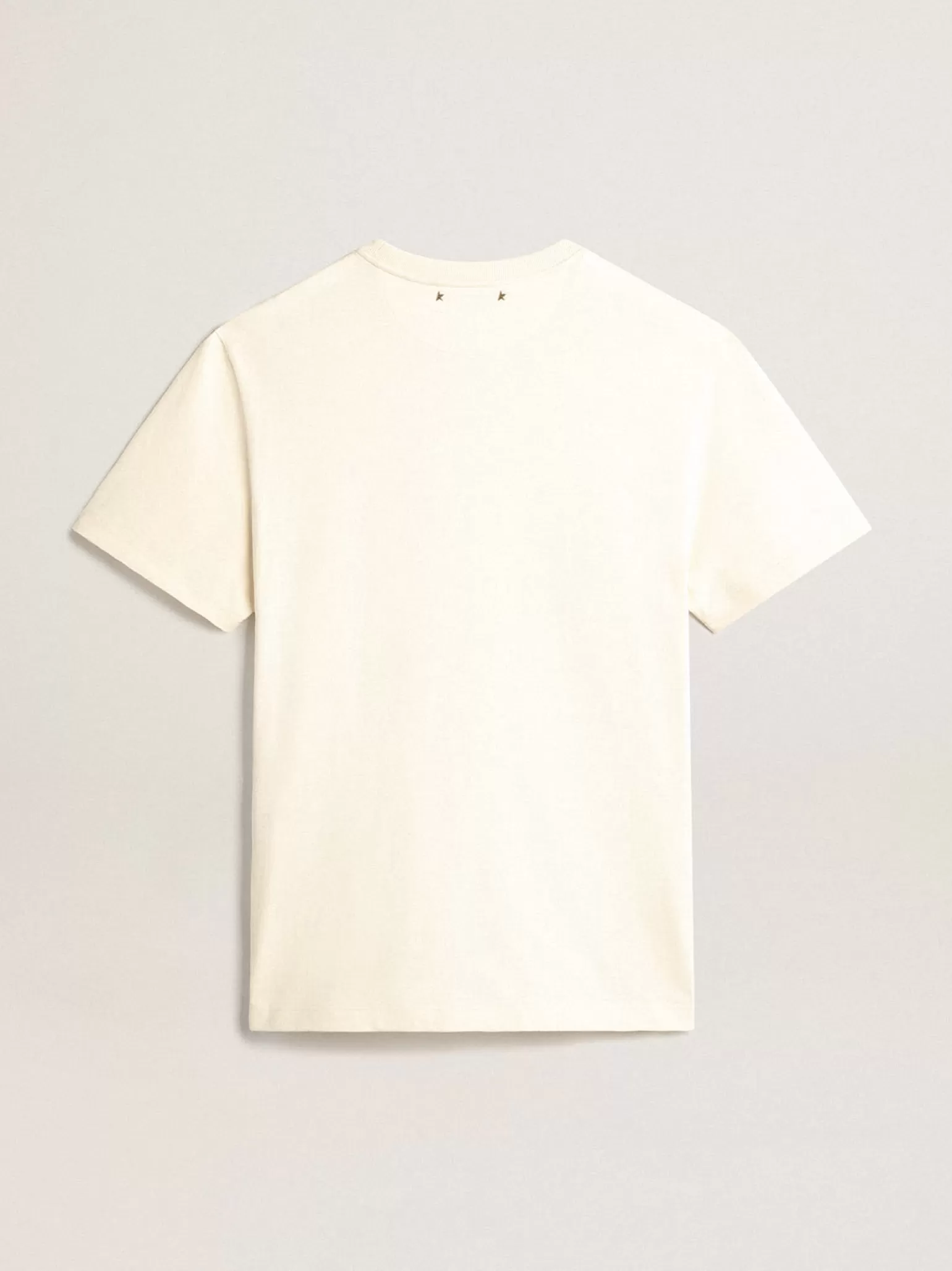 Shop Camiseta Masculina na cor branco heritage com logo CNY Camisetas