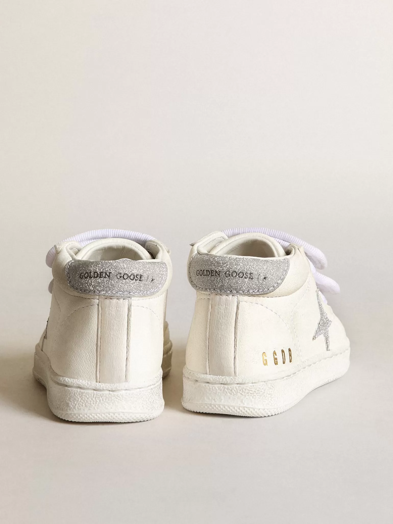 Store June de napa com estrela e talão de glitter prateado Meninas pequenas (1-3 anos) | Meninos pequenos (1-3 anos)