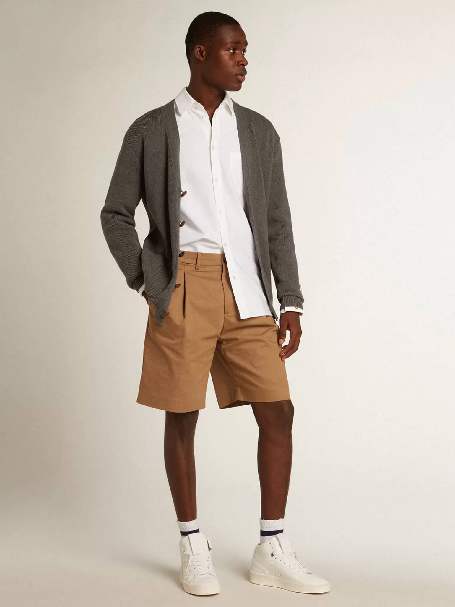 Discount Mid-Stardan Masculino com base vegetal e estrela e talão brancos Mid Star | Stardan