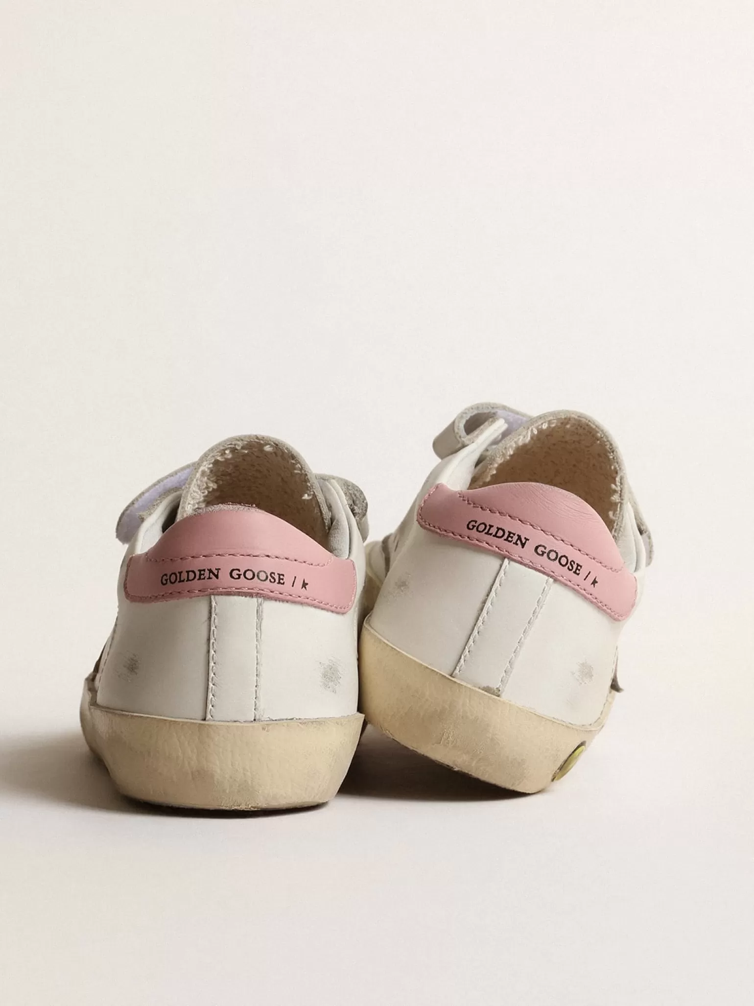 Cheap Old School Young com estrela de couro metálico e talão rosa Meninas (4-10 anos)