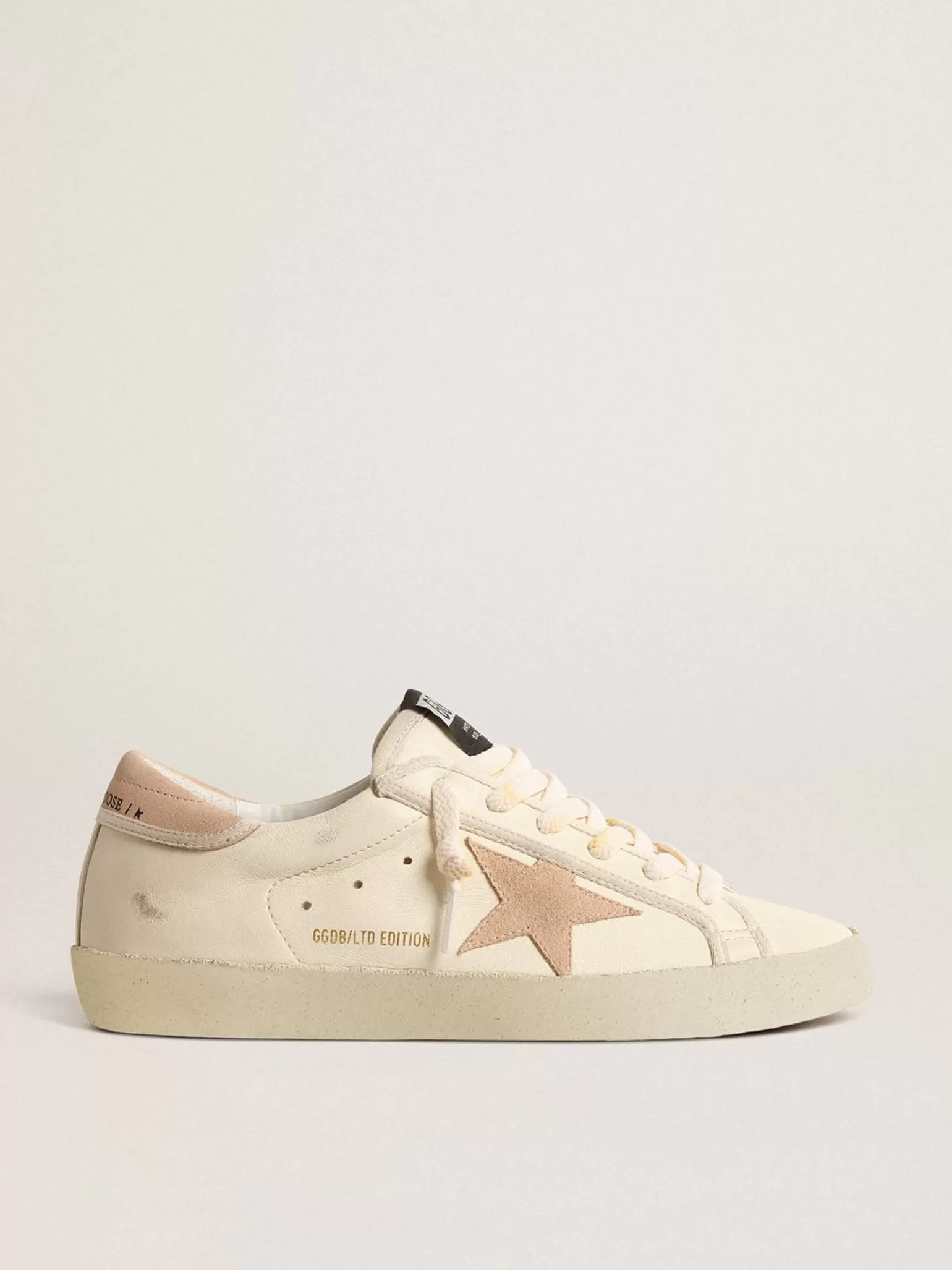Shop Super-Star Feminino LTD de napa com estrela e talão de suede MULHER Super-Star
