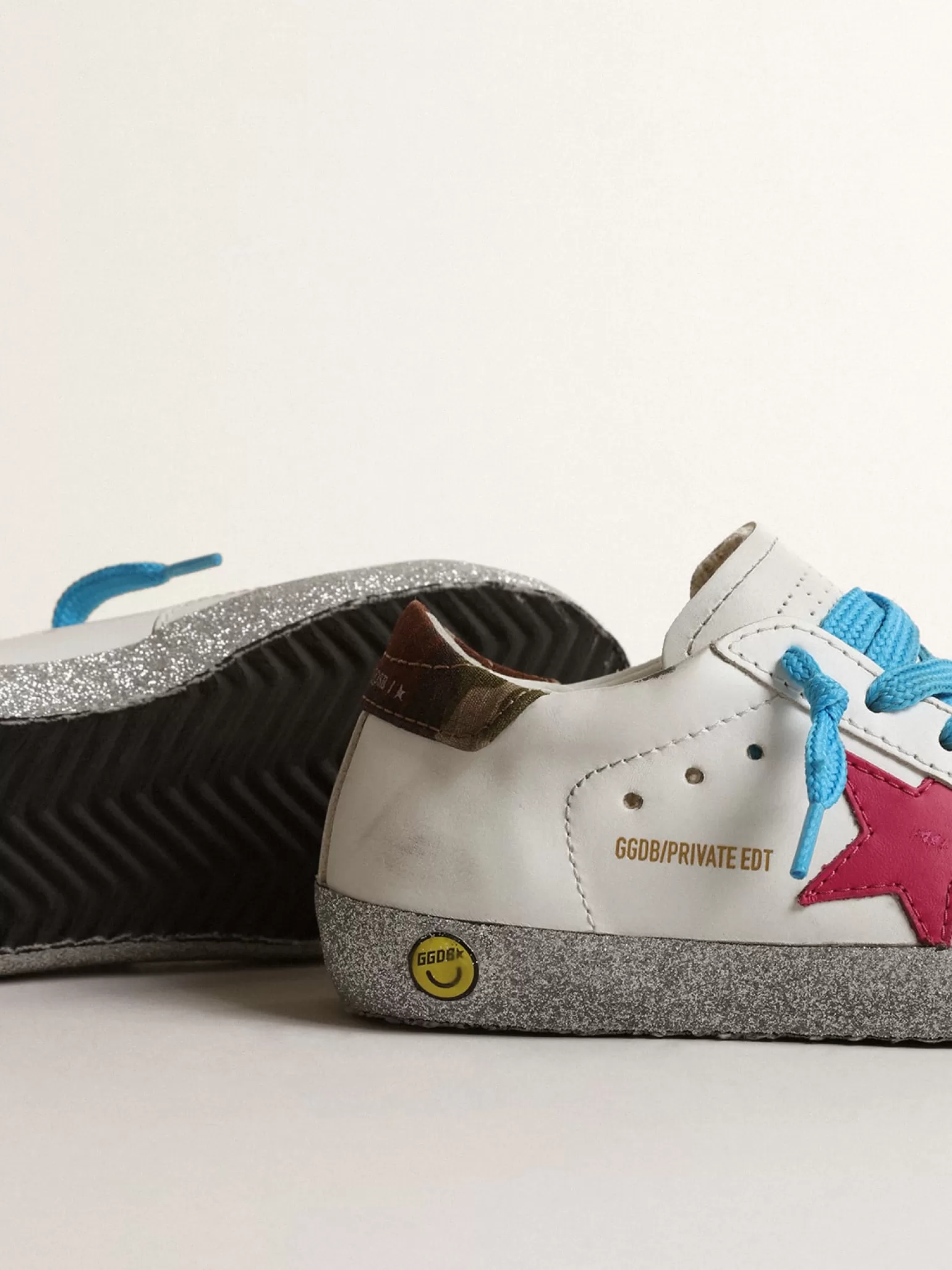 Online Super-Star junior LTD com estrela fúcsia e reforço em glitter Meninas pequenas (1-3 anos)