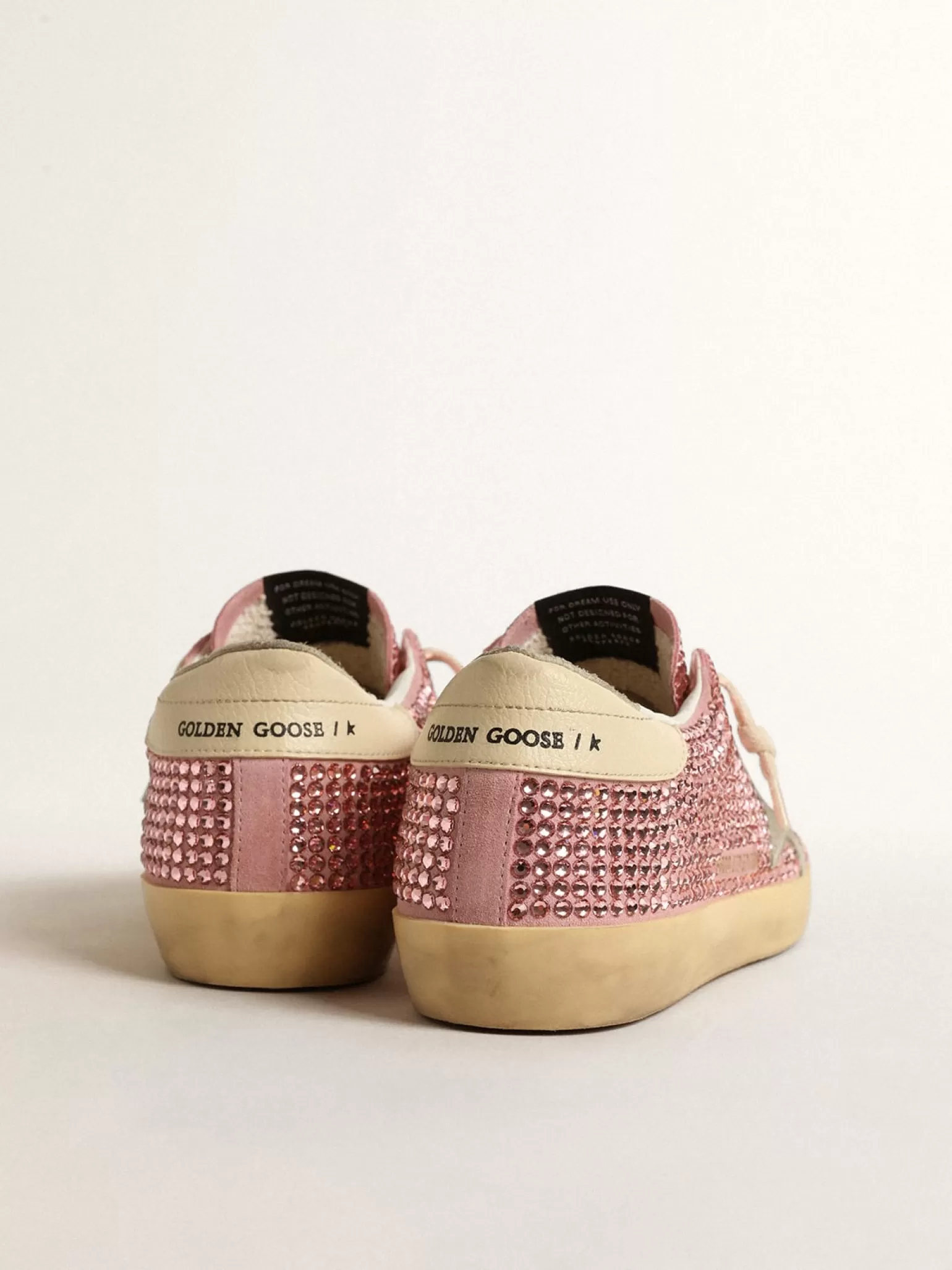 Cheap Super-Star LTD com estrela de suede e cristais Swarovski rosa MULHER Super-Star