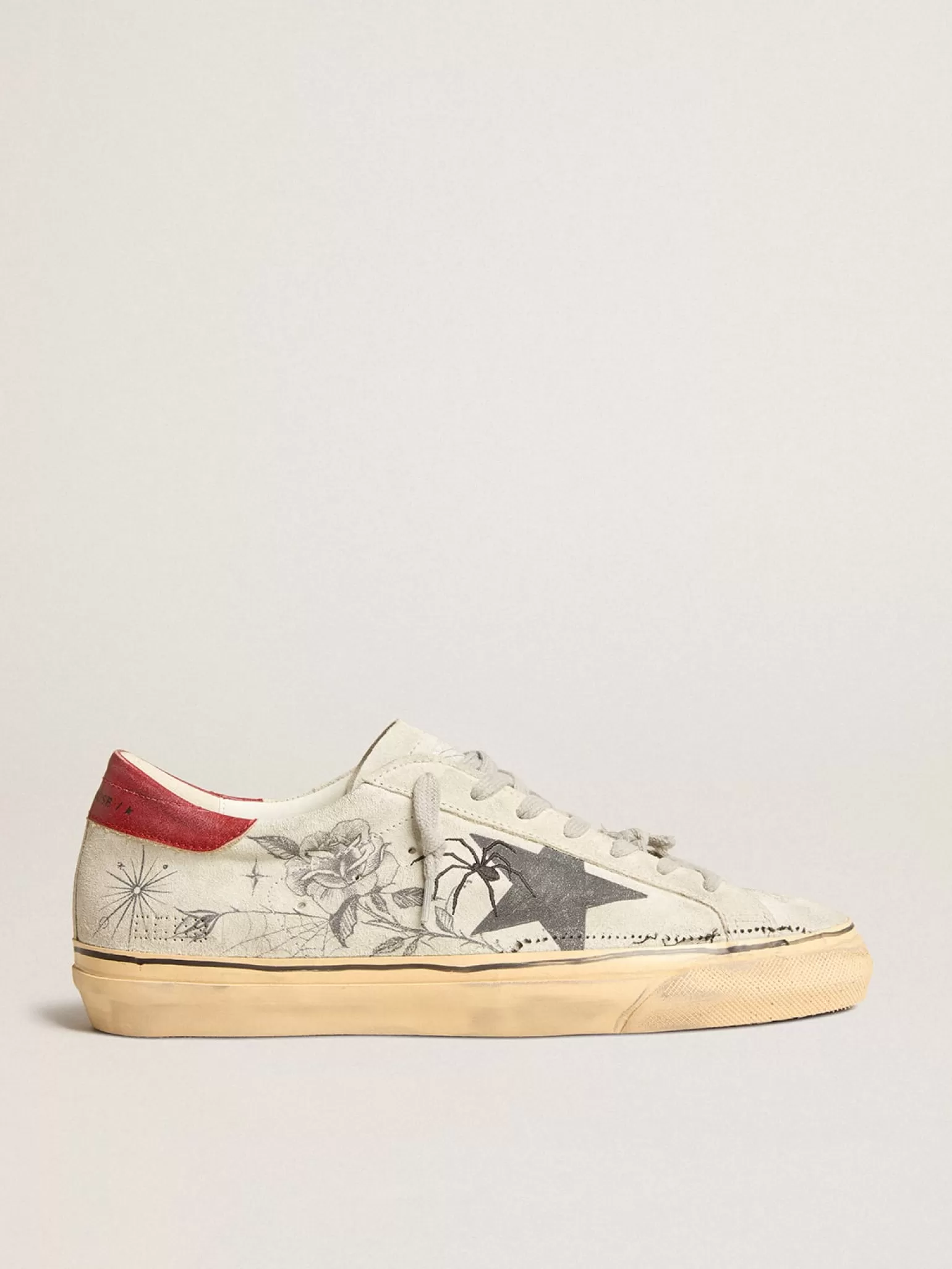 Outlet Super-Star Masculino em croute cinza gelo Super-Star