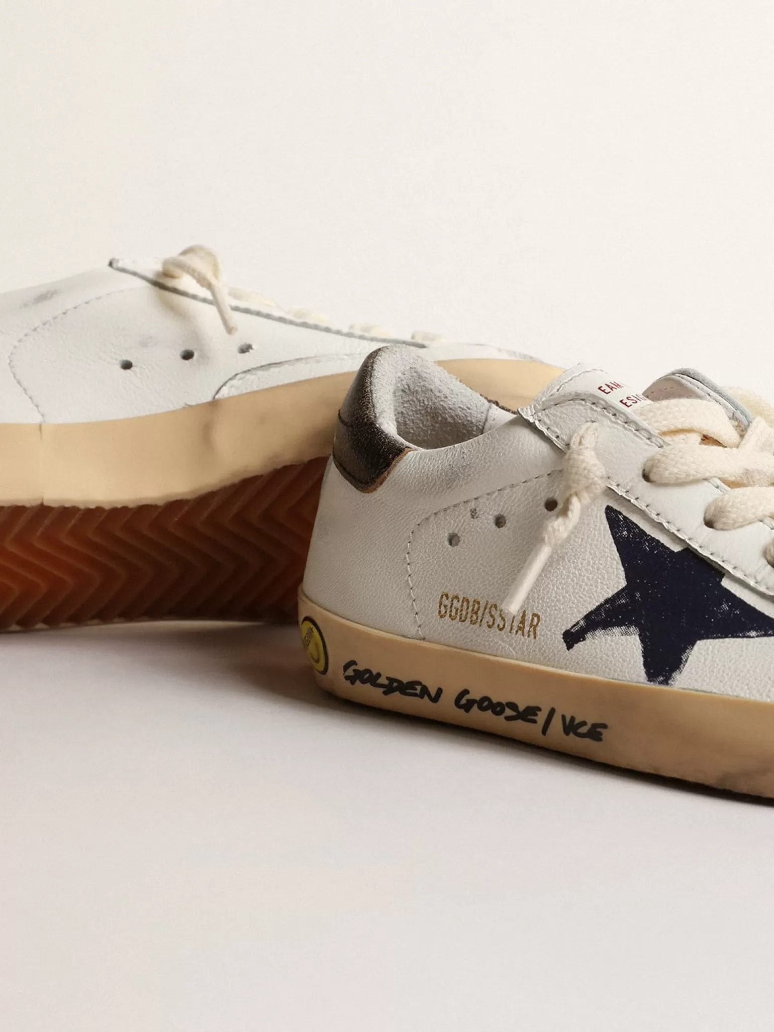 Best Sale Super-Star Young de napa com estrela estampada e talão preto Meninas (4-10 anos) | Meninos (4-10 anos)