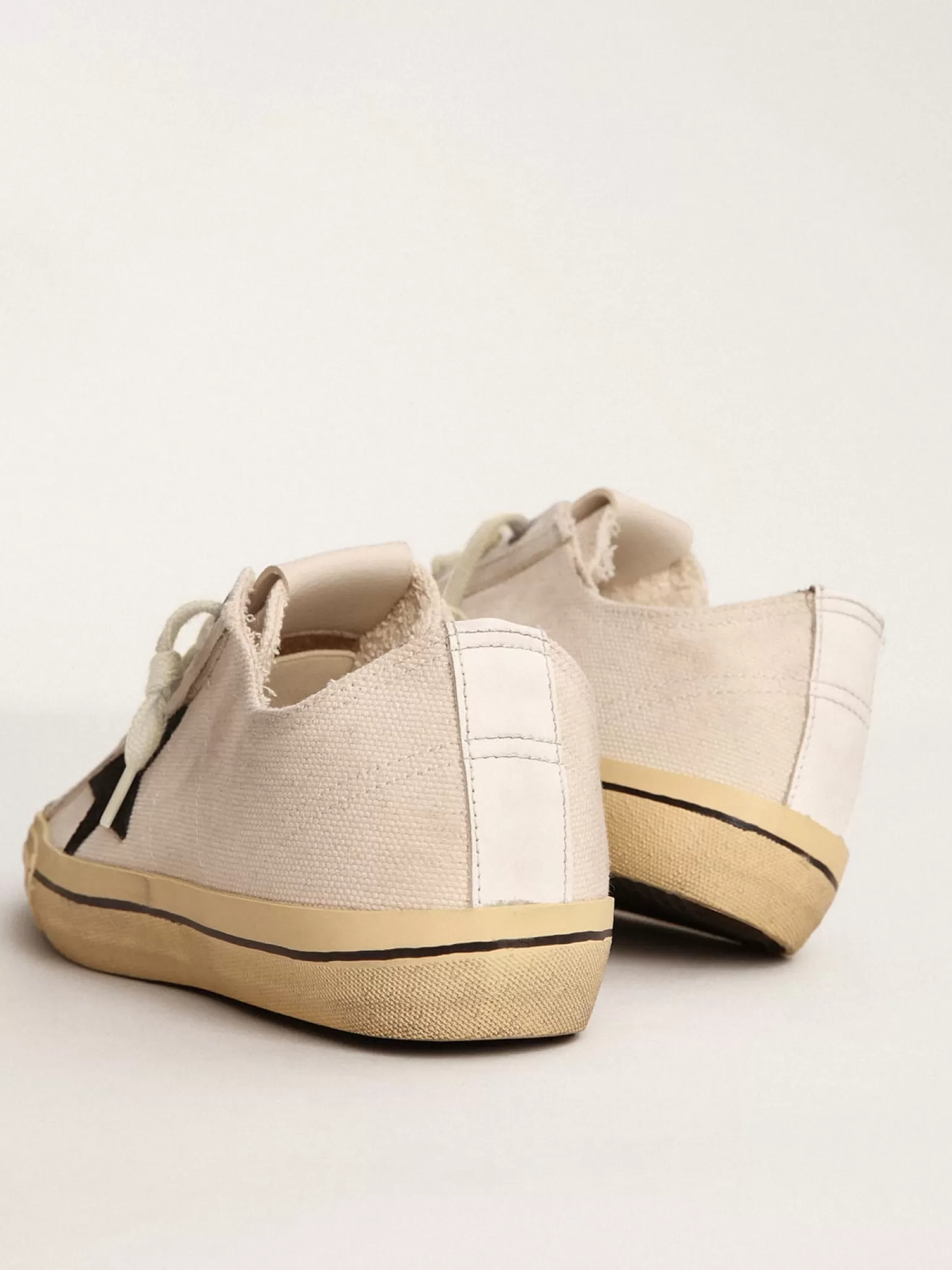 Online V-Star LTD masculino com estrela de suede preto e inscrição bordada Beachwear | V-Star